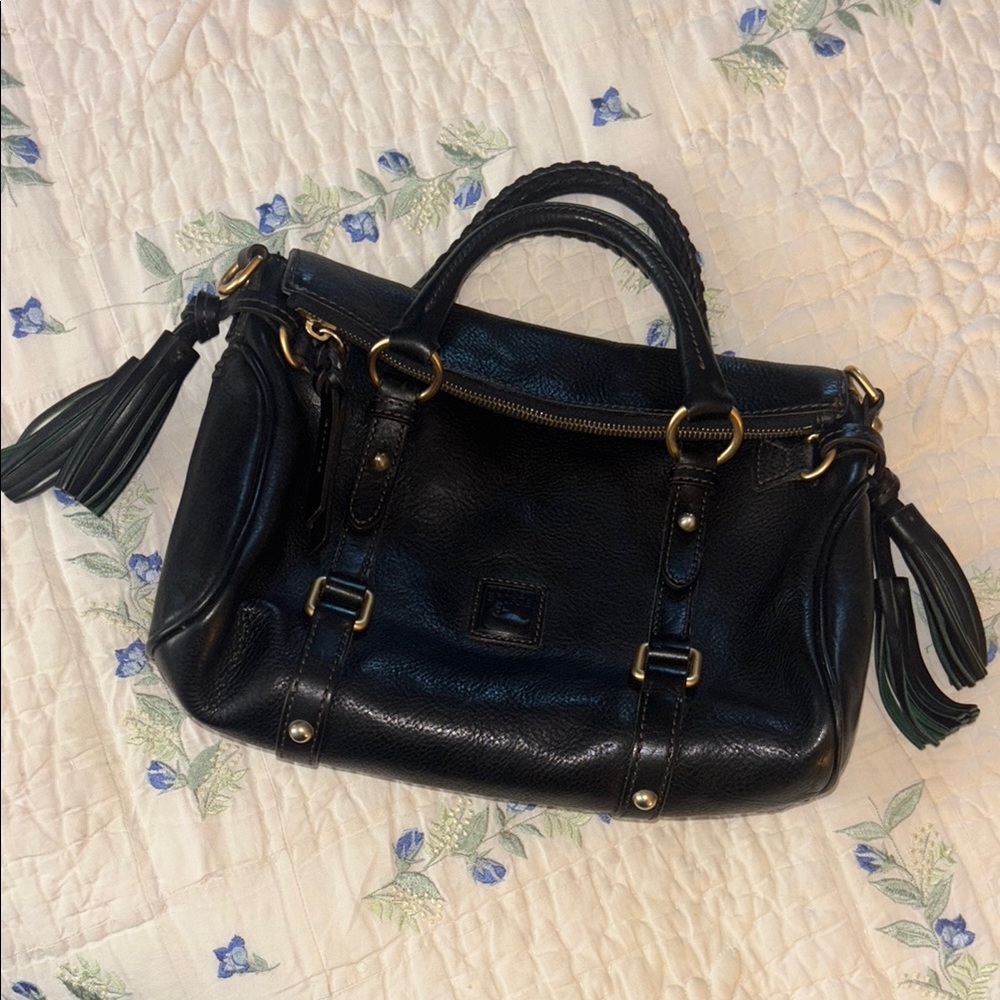 Dooney & Burke Florentine Mini Satchel in Black